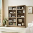 thumbnail image 5 of Open Box VAUXHILL & CO. Halston Standard Bookcase Adjustable Storage Shelving Unit, Oak, 5 of 10