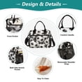 thumbnail image 3 of Footballs Full Cooler Bag Lunch Bag Soft Cooler Cooling Tote Insulated Lunch Box for Adult Men Women, 3 of 5