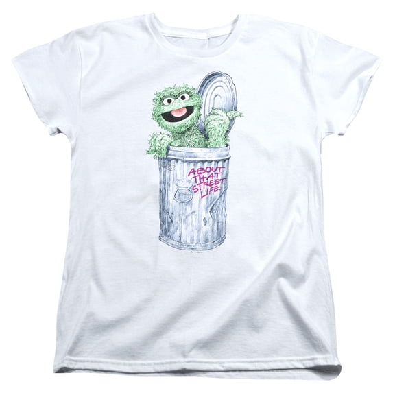 Sesame Street - About That Street Life - Women's Short Sleeve Shirt - Large