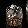 thumbnail image 3 of 4PCS Whiskey Stones High Cooling Technology, Reusable Ice Cubes,Stainless Steel Whisky Rocks Ice Cube Harmless Reusable Rocks with Storage Box for Birthday Valentine, 3 of 5