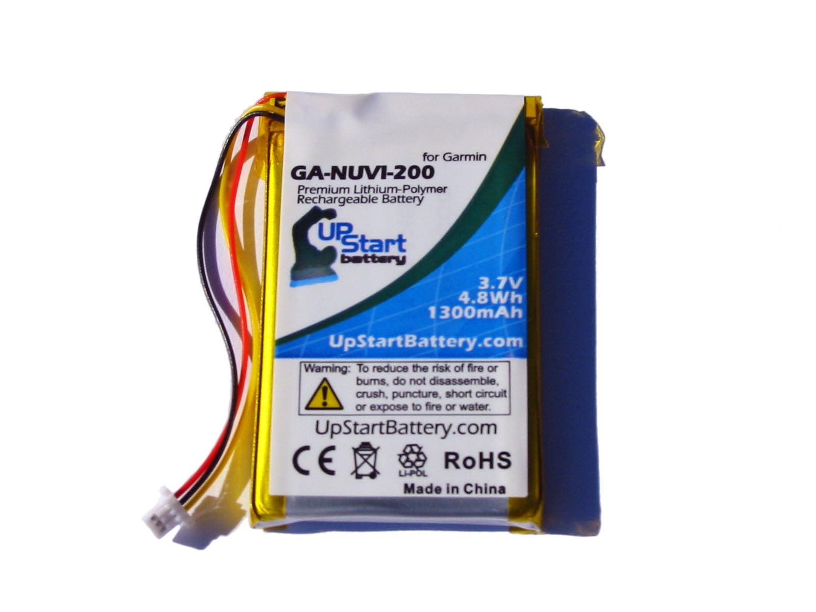 Battery Cell UK RoHS Garmin 361-00019-11 1250 mAh Li-pl 