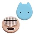 thumbnail image 1 of Tom TK-CI-CT Piano de pulgar de forma redonda de 17 teclas Kalimba Madera de arce, 1 of 8