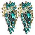 thumbnail image 1 of Broche de Ramillete de Color Exquisito Ccdes 2 Uds Moda Retro Alfileres de Aleación Verde, 1 of 8