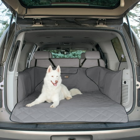 UPC: 0655199078738 | K&H Pet Products Quilted Cargo Cover Gray Full Size Vehicle 57 Inches
