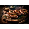 thumbnail image 6 of Rancher's Premium Smokehouse Philly Cheesesteak Pork and Beef Sausage Links, 12 oz Refrigerated, 6 of 6