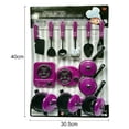 thumbnail image 3 of Ensemble de Cuisson en Plastique de 13 Pcs Violet, 3 of 10