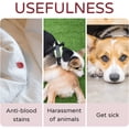 thumbnail image 3 of Pañal para perros, bragas lavables para perros, pantalones menstruales para perros, transpirables y frescos, cómodos para mascotas Little Teddy, perra, cachorros JFHHH pequeña, 3 of 5