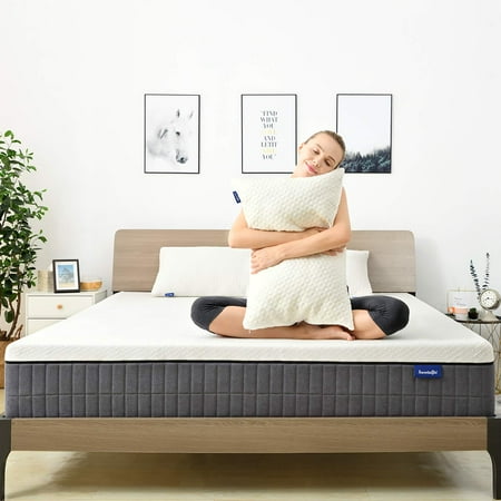 Queen Mattress Sweetnight 12 Mattress In Box Pillow Top Cool Gel