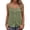 Light green, variant on Womens Halter Bodysuit Double Lined Built in Shelf Bra Relaxed Fit Crinkled V Neck Sleeveless Tunic Tops Casual Going Out Trendy Clothes 2026, Pink,XL