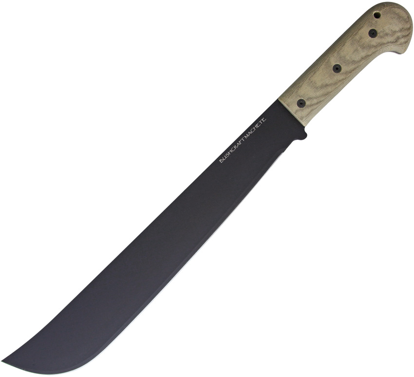 Bushcraft Machete Green