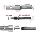 thumbnail image 3 of Adaptateur de Perceuse Électrique pour Perceuse avec Fil et Perceuse Sans Fil, SDS Plus Adaptateur de Tige Rond Sans Clé, 3 of 5