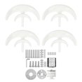 thumbnail image 1 of FLAMEEN Wind Turbine, Wind Turbine Generator Kit 800W Wind Energy For Home Ship Street Lighitng, 1 of 8
