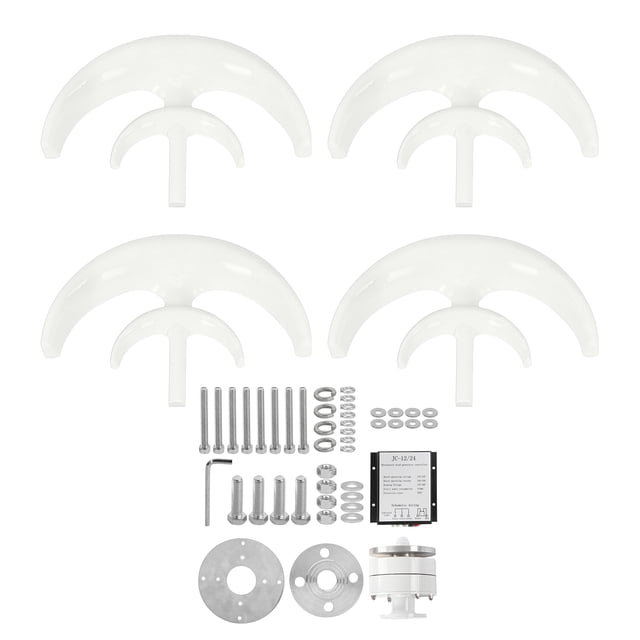 FLAMEEN Wind Turbine, Wind Turbine Generator Kit 800W Wind Energy For Home Ship Street Lighitng