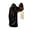 A001- Black, variant on Halloween Ghost Decorations, Gothic Resin Reaper Statue with Led Halloween Lantern, Spooky Indoor Home Decor for Halloween Party, Golden Tabletop 1 Pack