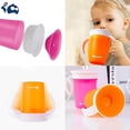thumbnail image 4 of Set de Dos Vasos Entrenadores Bluelander para Bebé Naranja y Rosa, 4 of 4