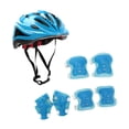 thumbnail image 2 of Casco de bicicleta para niños con almohadillas Casco de patinaje ligero con codo y muñeca Estilo E, 2 of 9