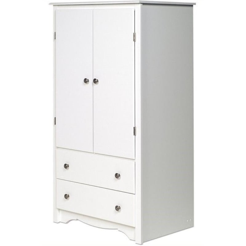 Prepac Monterey Tv Wardrobe Armoire In White Walmart Canada