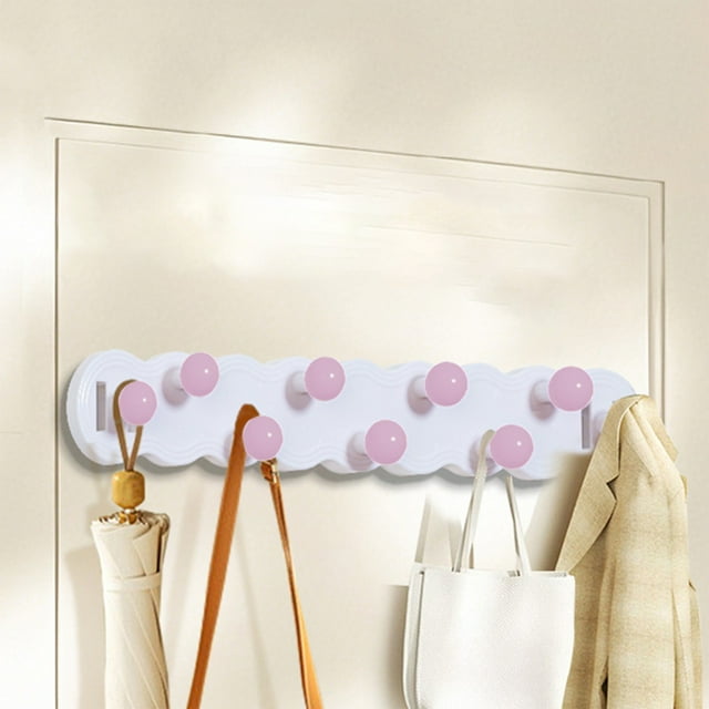 Tyidzon Strong Adhesive Hanging Hook Nine Hooks Suitable For Rental Houses And Kitchens No Installation Required Efficient Adhesion