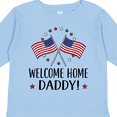 thumbnail image 4 of Inktastic Military Homecoming Welcome Home Daddy Boys or Girls Long Sleeve Toddler T-Shirt, 4 of 5