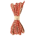 thumbnail image 2 of SPRING Vintage Hessian Ribbon with Lace Trim 5m Roll for Gift Wrapping and Party Decor C, 2 of 4