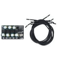 thumbnail image 2 of Batteries Balance Board, 3mV Accuracy High Efficiency 2A Battery Active Equalizer 22AWG Cables  For Maintenance 3S,4S, 2 of 8