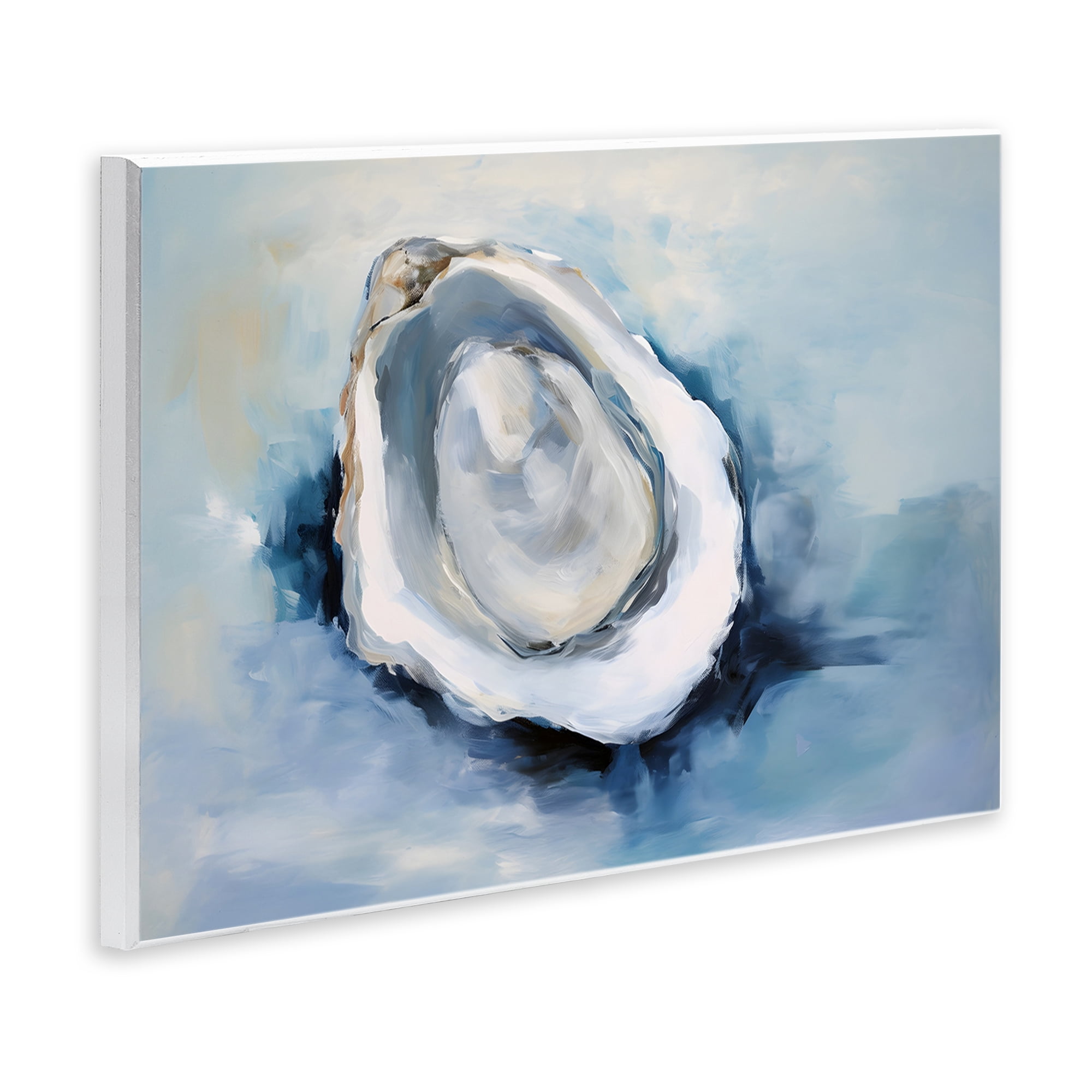 Stupell Industries Traditional Mollusk View Nautical & Beach Painting Unframed Art Print Wall Art, 19 x 13