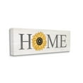 thumbnail image 3 of Stupell Home Sunflower Blossom Sign Botanical & Floral Painting Gallery Wrapped Canvas Print Wall Art, 3 of 7