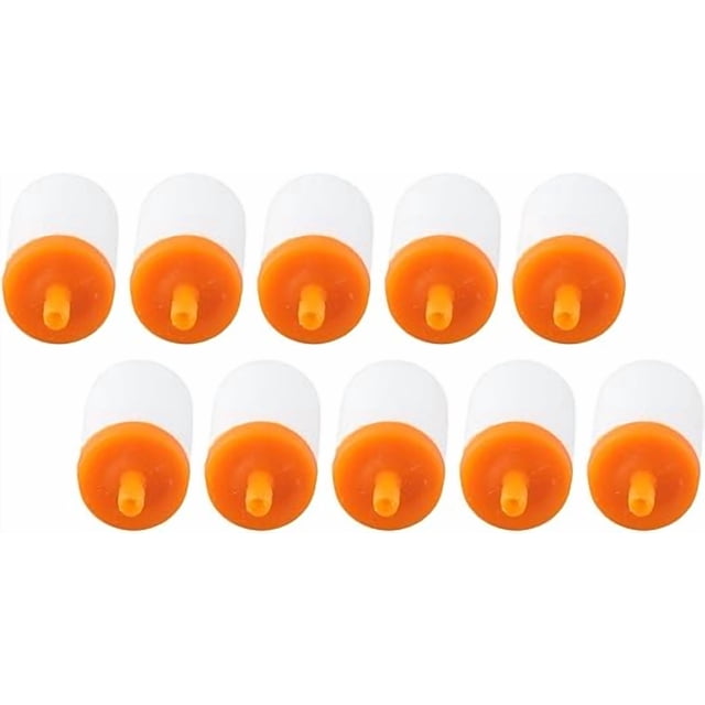 10 Filtro de combustible 503443201 para motosierra Husqvarna (naranja)
