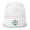 White, variant on Philadelphia Football Retro PHI Cross Winter Beanie Cap Hat (White)