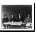 thumbnail image 2 of Historic Framed Print, First Philippine Commission: Jacob G. Schurman, Admiral Dewey, Charels Denby, and Dean C. Worcester (Gen. [Elwell S.] Otis not present), 17-7/8" x 21-7/8", 2 of 9