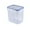Clear, variant on Clear Food Storage Containers with Lids, Clear Plastic, Basic, 2300ml, Food Storage Jar & Container
