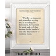 thumbnail image 5 of Nathaniel Hawthorne - Words - 11x14 Unframed Typography Book Page Print - Great Gift for Book Lovers, 5 of 6