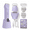 Purple, variant on Obacre  Bikini Trimmer for Women, 3 in 1 Electric Razors for Women, IPX7 Waterproof Wet Dry Body Shaver Pubic Hair Trimmer Facial Hair Remover with Ceramic Blade USB Recharge Dock Gift for Women