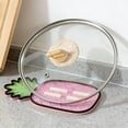 thumbnail image 1 of Pineapple Shape Pot Lid Rack Insulation Pad 8.27 In Drainage Heat Resistant Spliceable Design Organizer For Cutting Boards Spatulas Hot Pots Kitchen Dining Table Home Kitchen Decor Pads, 1 of 6