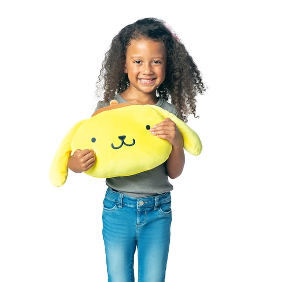 Sanrio Pompompurin Friendly Pom Soft Small Cloud Pillow, Kids Entertainment