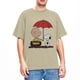 thumbnail image 3 of Camisetas de algodón 100% de Peanuts, Charlie Brown y Snoopy, camisetas novedosas para hombres, ropa de playa con diseño asombroso, manga corta, 3 of 5