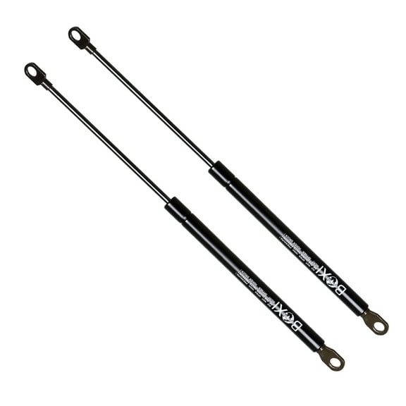 BOXI 2pcs Universal Lift Supports Struts Shocks Gas Struts Shocks Springs Supports Extended Length 15.00 Inches, Compressed Length 9.40 Inches, Force 30 Lbs, 10.2mm Eyelet End Shocks | Replaces 6923