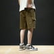 thumbnail image 3 of Pantalones cortos de verano para hombre, holgados, de talla grande, estilo coreano, de moda, informales, para uso exterior, 3 of 5