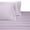 Lilac, variant on Attached Waterbed Sheet Set 450 Thread Count 100% Cotton- Super Single - Lilac