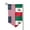 Sharp Corner, variant on Garden Flag America Mexico Flag Double Sided Small Yard Holiday Garden Flag for Outside Decor 12.5x18 Inch Square