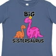 thumbnail image 4 of Inktastic Big Sistersaurus with Cute Sibling Dinosaurs Girls Toddler T-Shirt, 4 of 5