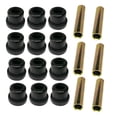 thumbnail image 1 of 4 Set Rear Leaf Spring for Club Car Gas Electric Golf Cart Bushing and Sleeve Kit, 1015583 1012303 1992 Up, 1 of 7