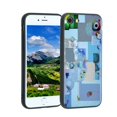 thumbnail image 1 of Compatible with iPhone SE 2022 Phone Case, Photo-Collage-Cute-Abstract-Art-8 Case Silicone Protective for Teen Girl Boy Case for iPhone SE 2022, 1 of 1