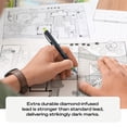 thumbnail image 6 of uni-ball KuruToga Mechanical Pencil, 0.7mm, HB #2, 1 Count, 6 of 9