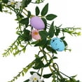 thumbnail image 6 of Sruoe Mantel Easter Garland, Easter Wreath Spring Vine Garland with Faux Eggs, Artificial Spring Vine Decor, Easter Garland for Mantle Fireplace Door Wall Patio, Easter Decorations Holiday Decoration, 6 of 8