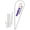 White, variant on Metro PCS (Orange) Teardrop Feather Flag - Complete with 14ft Pole Set and Ground Spike