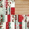 thumbnail image 2 of SunWMart Vintage Floral Scrapbook Paper Pad, Flower Patterned Cardstock Paper Pads, 6x6 Inch 48 Sheets Single-Sided Junk Journal Scrapbooking Paper for Card Making Cottagecore Picture Art Collage, 2 of 5