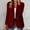 Red, variant on Women Sweater Blazers Business Casual Long Sleeve Work Cardigan Open Front Lapel Suit Jackets with Pockets