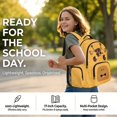 thumbnail image 4 of Pzuqiu Cartoon Giraffe Kids Backpack for School Boys 8-12 School Backpacks Sets with Lunch Bag Pencil Case Water Bottle Holder 4 pcs Travel Bookpack with Shoulder Strap for Kids 8-12, 4 of 7