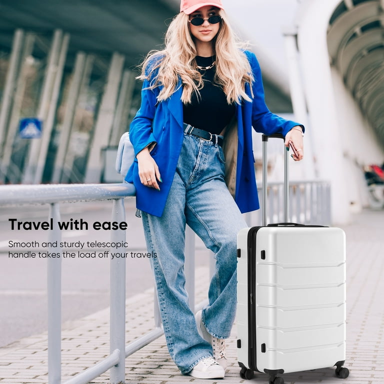 edx 28 Inch Hardside Expandable Luggage with Spinner Wheels